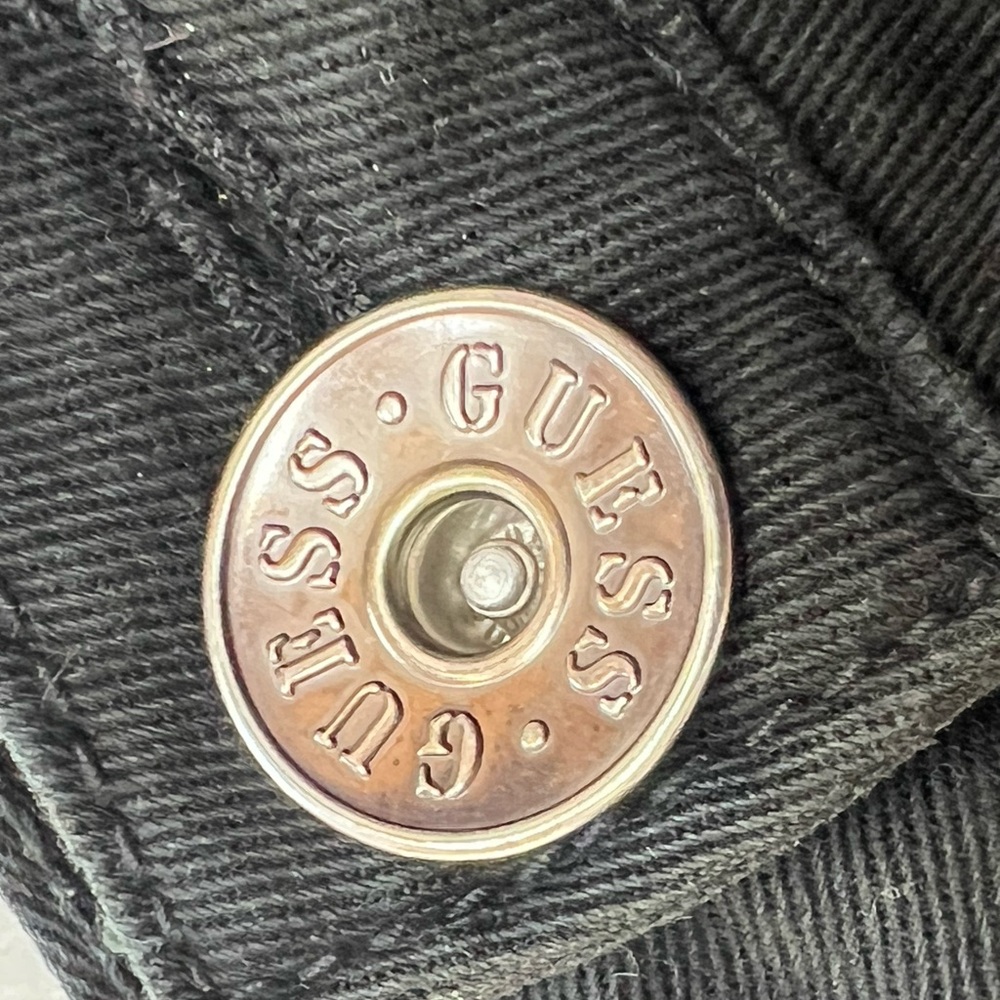 Guess Black Frayed Mini Skirt - Picture 3 of 6